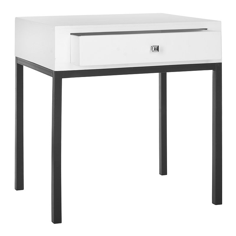 Safavieh Adena White End Table