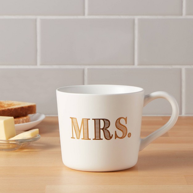 15oz Stoneware Mrs Mug