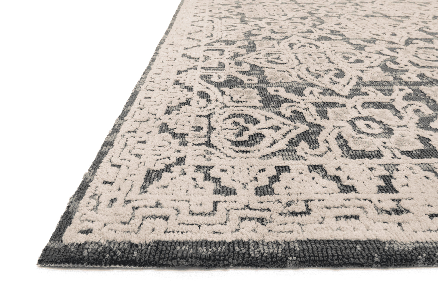 Lotus Fog / Beige Rug