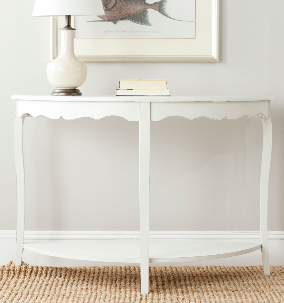 James Console  Off White   Transitional   Console Tables   by Rustic Home Furniture Deco  Houzz