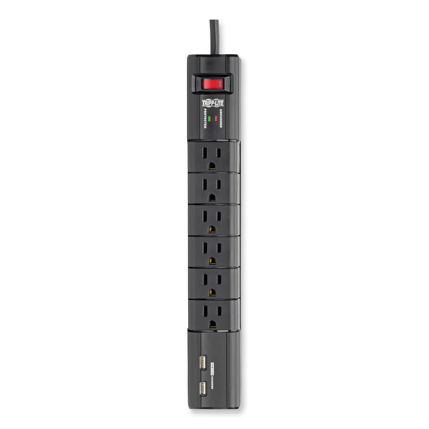 Protect It! Surge Protector by Tripp Lite TRPTLP608RUSBB