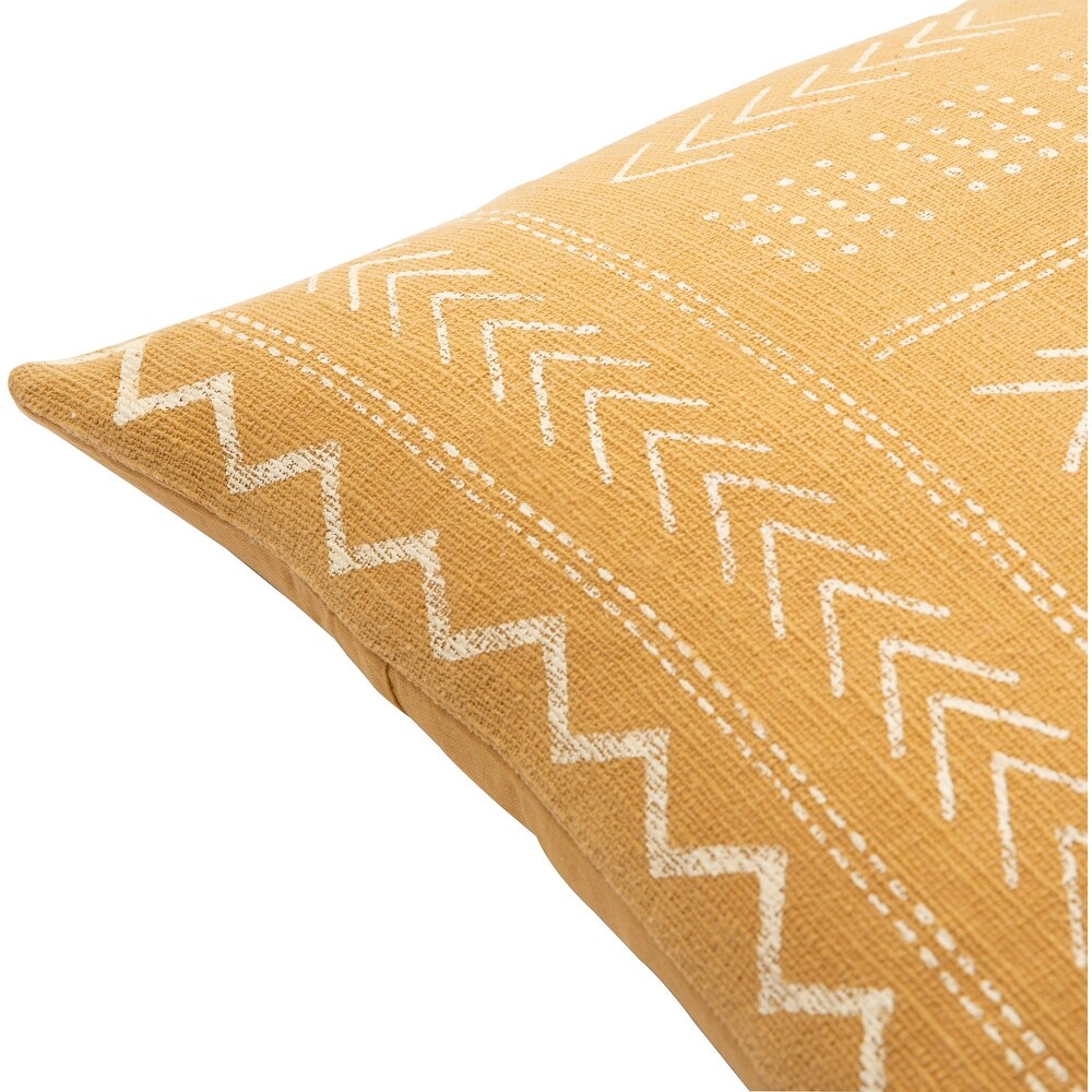 Kaiae Geometric Global Pattern Throw Pillow