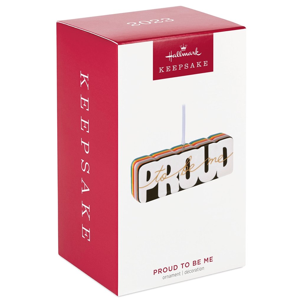 Hallmark  Proud to Be Me Porcelain Ornament (254)