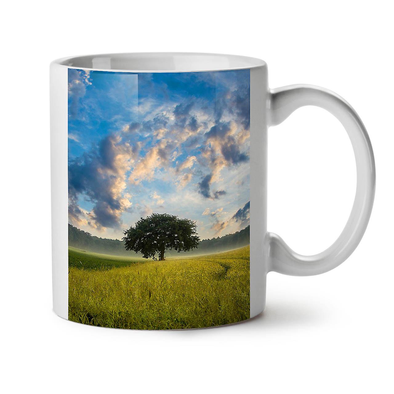 Tree Field Wild Nature NEW White Tea Coffee Ceramic Mug 11 oz | Wellcoda