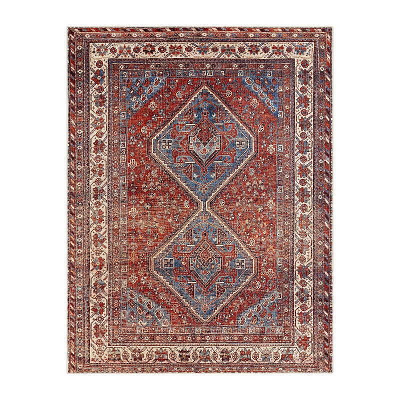 Decor 140 Adella Traditional Washable Area Rug