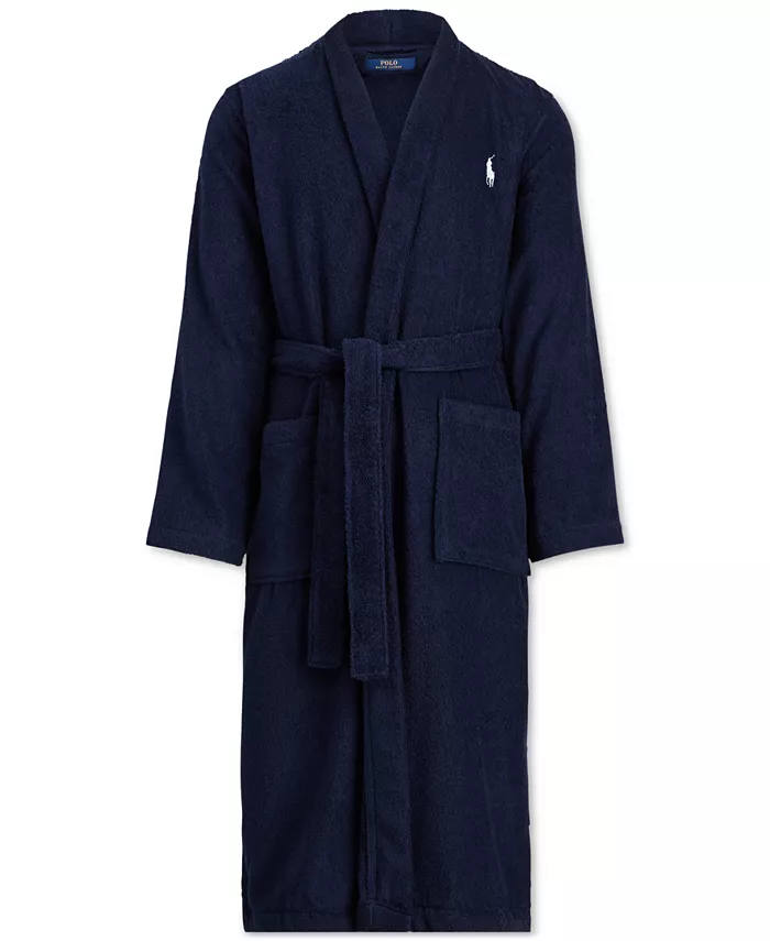 Polo Ralph Lauren Men's Big and Tall Shawl Cotton Robe