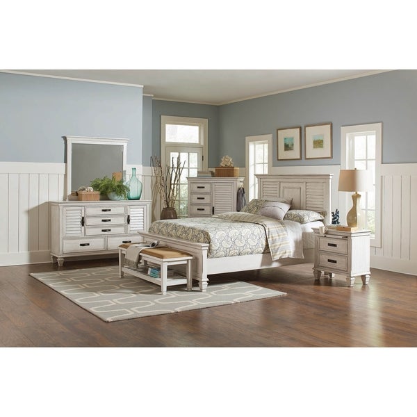 Hazelwood 6-piece Panel Bedroom Set - - 28181706