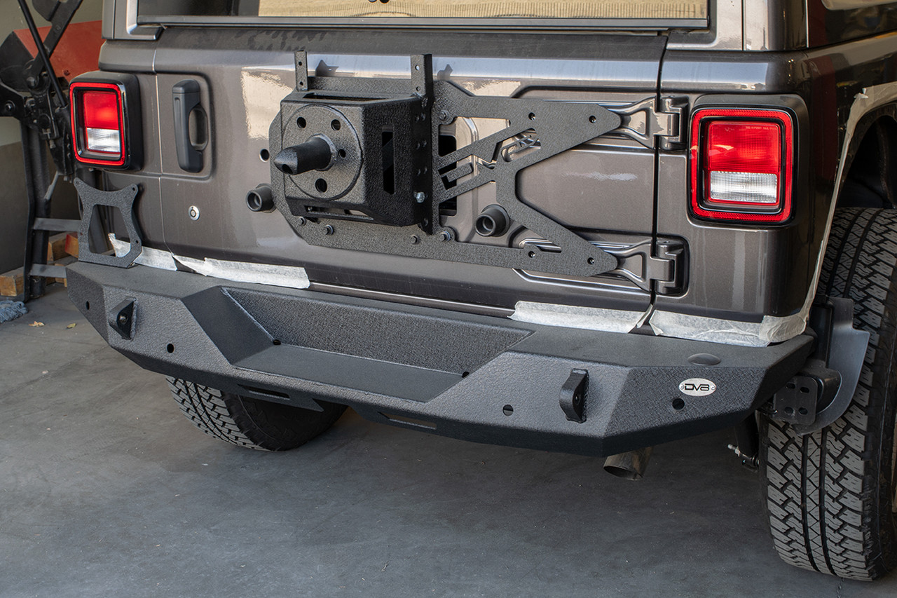 DV8 Offroad Tailgate Mounted Tire Carrier Spare Tire Carrier