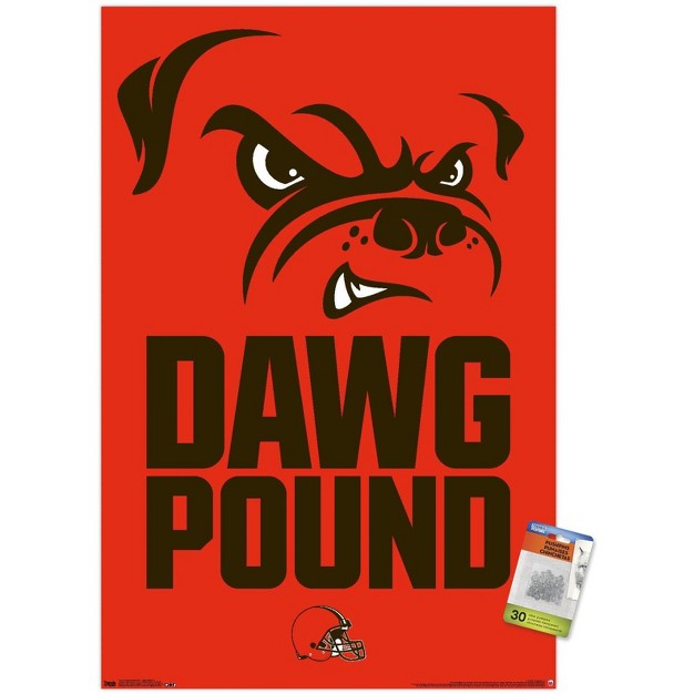 Trends International Nfl Cleveland Browns Dog Pound 15 Unframed Wall Poster Prints