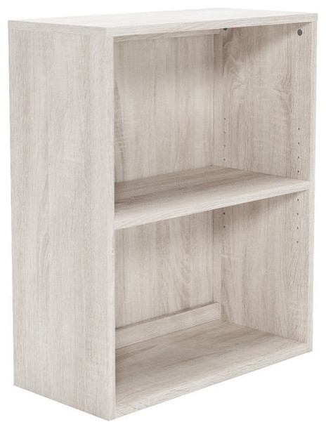 Benzara BM248084 Small Bookcase With 1 Adjustable Shelf  Antique White   Transitional   Bookcases   by Uber Bazaar  Houzz