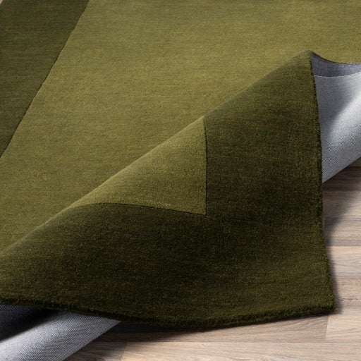 Mystique Wool Dark Green Rug