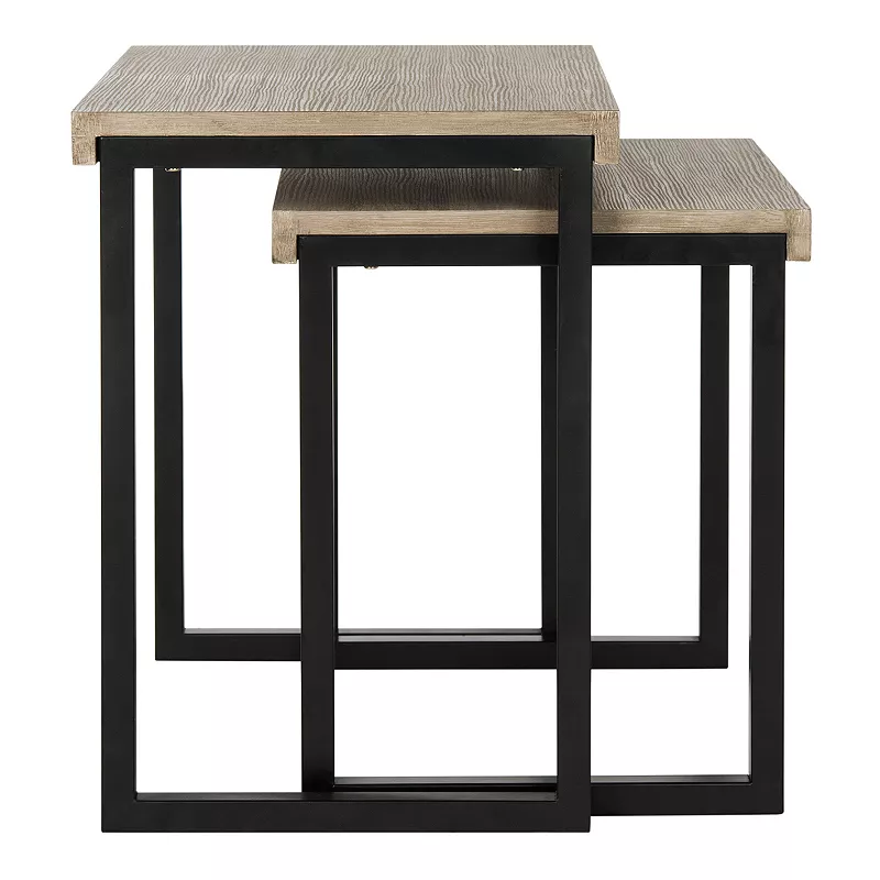 Safavieh Contemporary Nesting End Table 2-piece Set