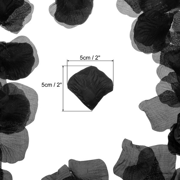 Silk Artificial Flower Petals，Faux Flowers 2 x 2 Inch Pack of 1000