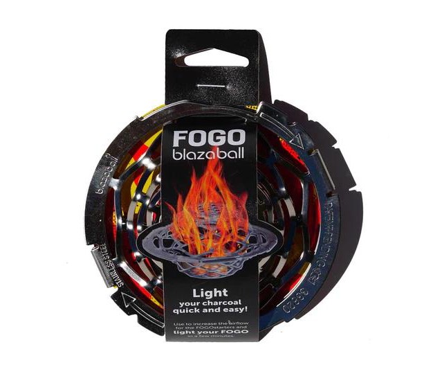 Fogo Blazaball Fire Starter Accessory For Charcoal Grills Firepits And Fireplaces Compatible With Fire Starters