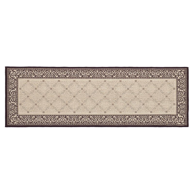 Safavieh Courtyard Framed Border Indoor Outdoor Rug