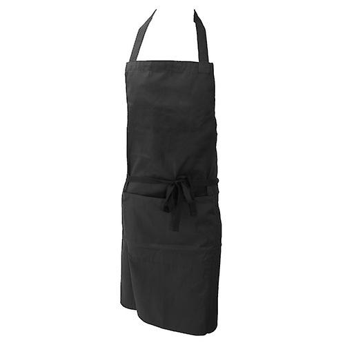 Dennys Ladies/Womens Polycotton Bib Workwear Apron With Pocket