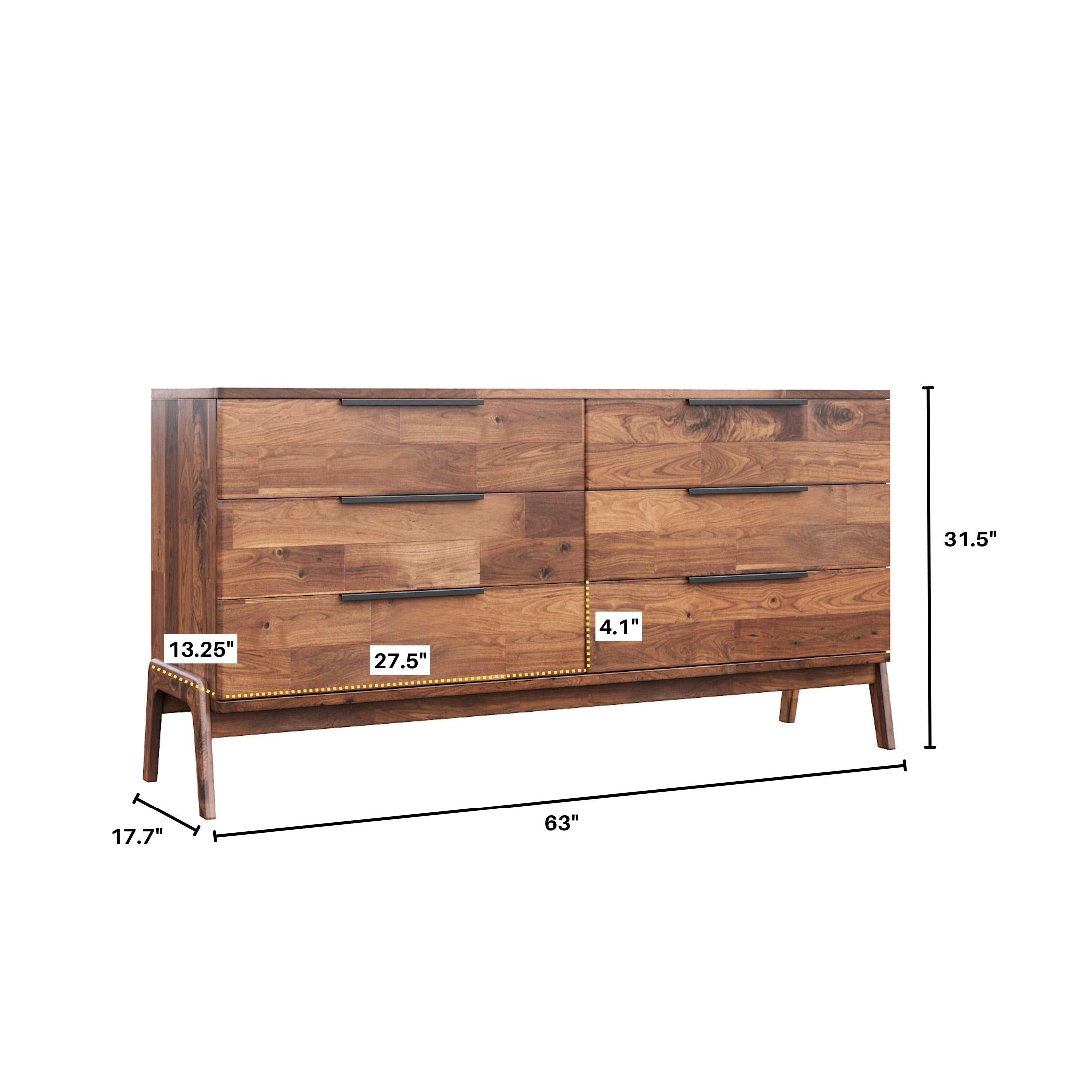 Remix 6 Drawer Dresser