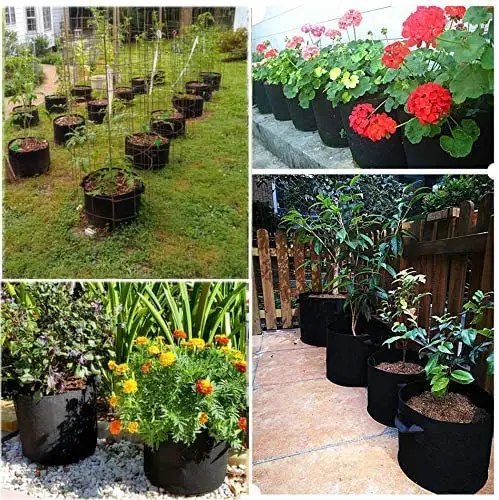 Fruit Protection Plant Pot For Gardening Supplies Plant Bag Felt Grow Bag Plant Pot Containers