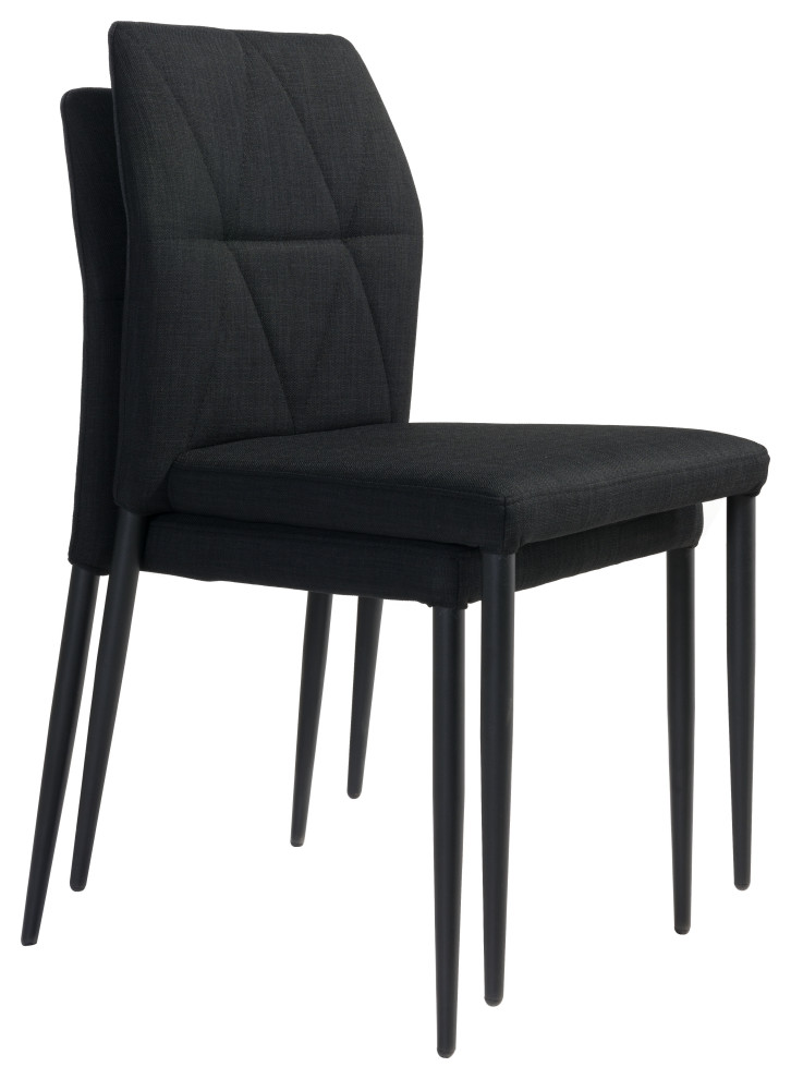 Revolution Dining Chair  Set of 2   Midcentury   Dining Chairs   by Zuo Modern Contemporary  Houzz