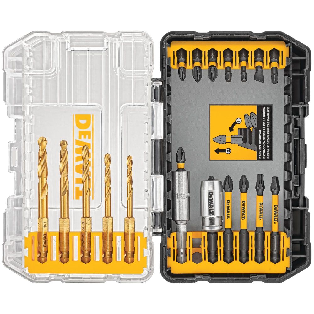 DW IMPACT READY Titanium Drill and Flex Torq Set 20pc DWA20IRTIN-Z from DW