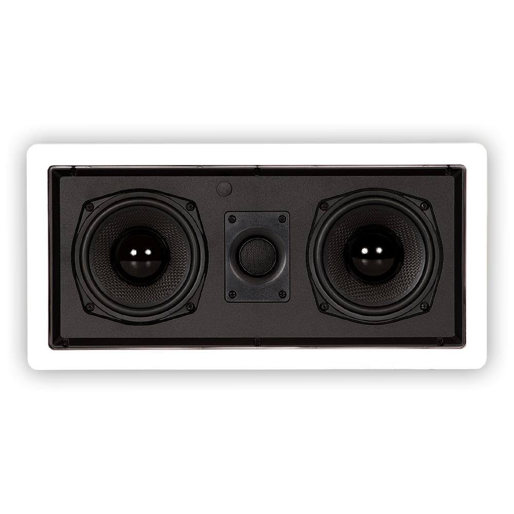 Theater Solutions by Goldwood In-Wall Speaker Home Theater Surround Center Channel TSLCR5