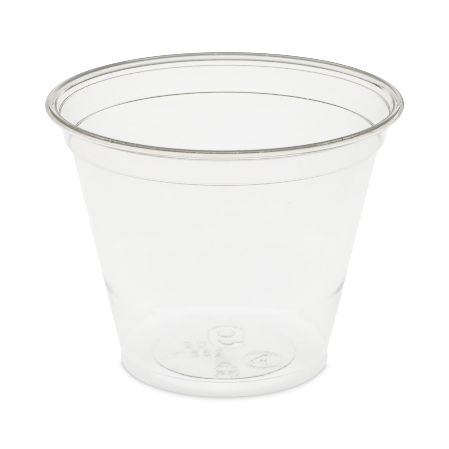 EarthChoice Recycled Clear Plastic Cold Cups by Pactiv PCTYP9C