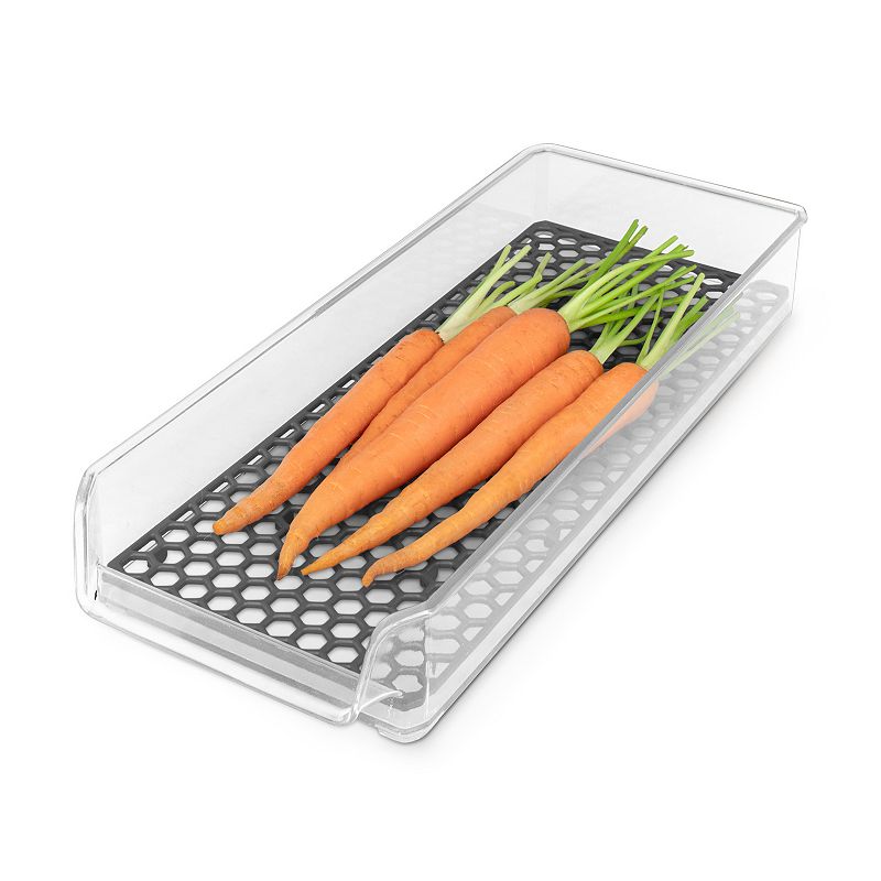 Tovolo HEXA In-Fridge Small Organizer Bin for Refrigerator Storage