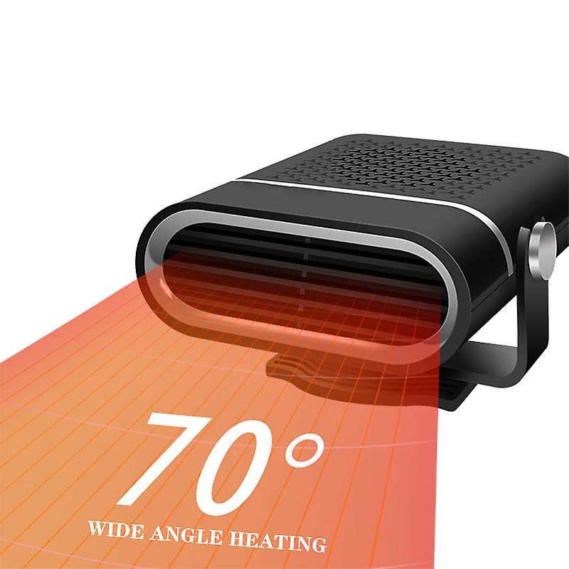 1000w 12v/24v Car Heater Electric Heating Fan Portable Electric Dryer Windshield Defogging Demister Defroster For Car Home