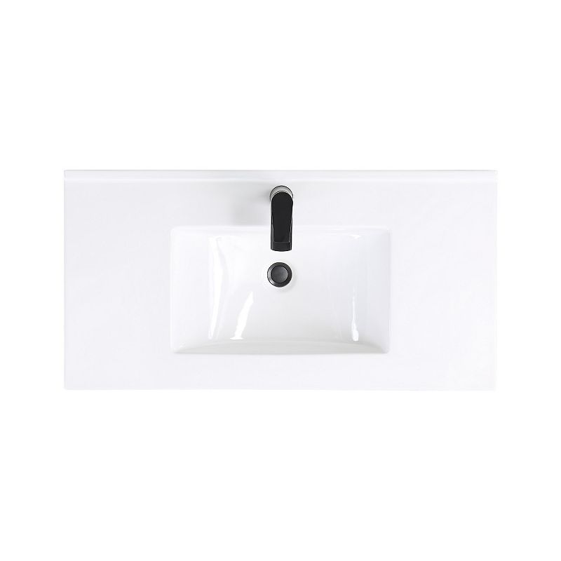 MANHATTAN COMFORT Scarsdale Bathroom Vanity Sink Floor Decor