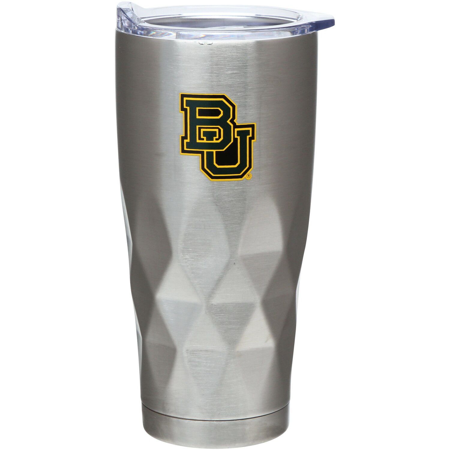 Baylor Bears 22oz. Diamond Bottom Stainless Steel Tumbler