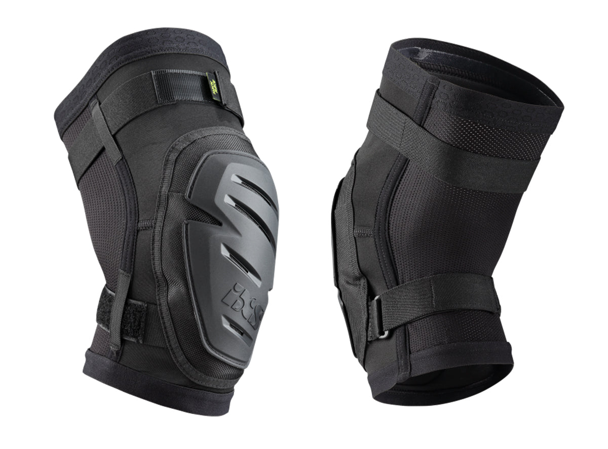 iXS Hack Race Knee Guard - Black