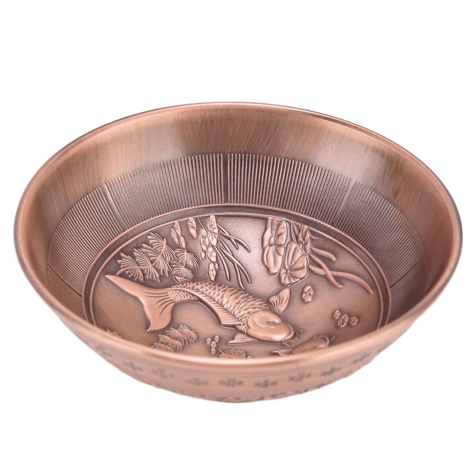 Retro Home Incense Burner Copper Alloy Smoked Incense Burner Holder For Study Room Entrance Hallred Copper 277