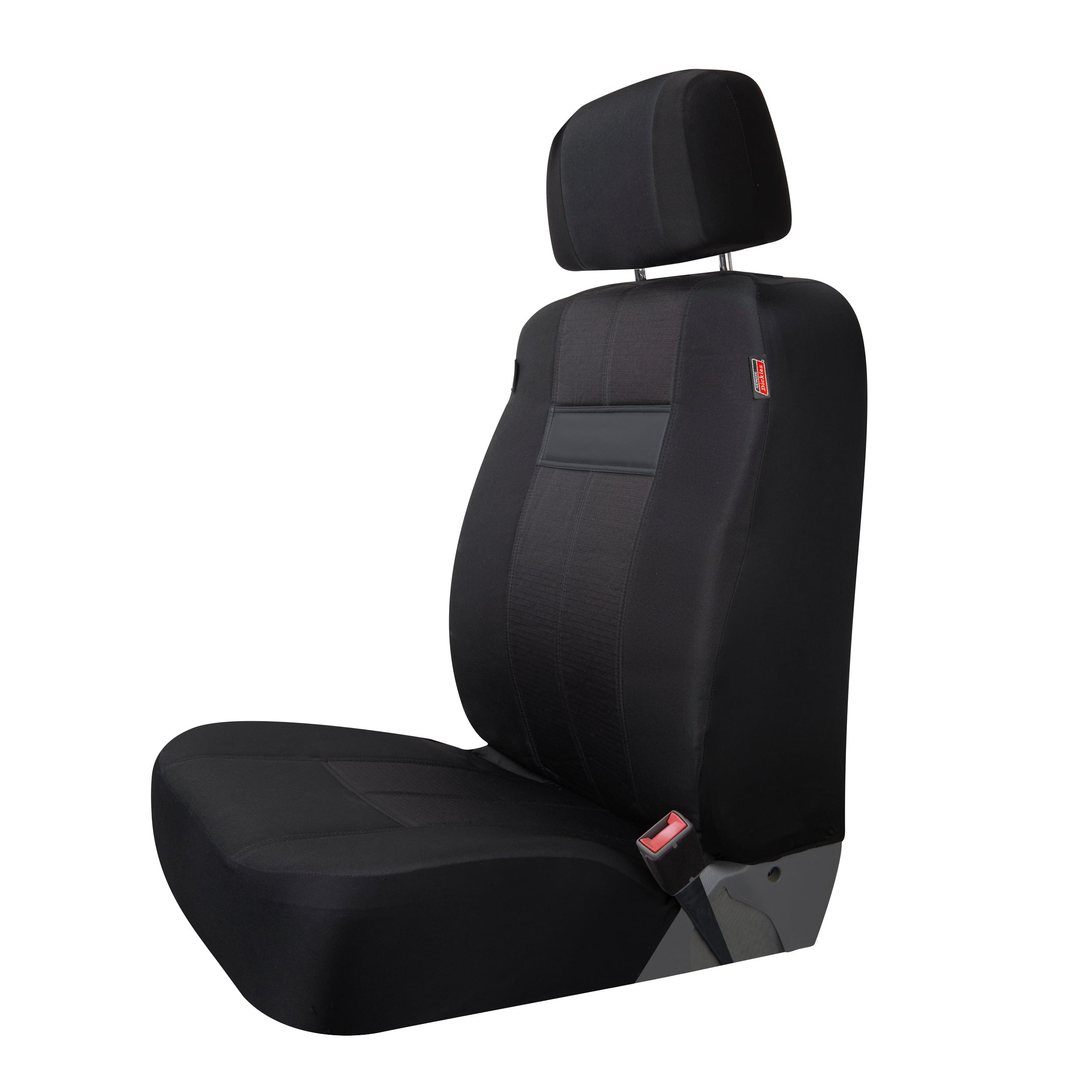 Genuine Dickies 2 Piece Premium Truck Ortega Black Seat Covers， 43608WDC