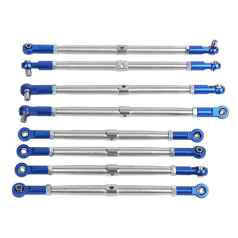 8pcs Metal Adjustable Tie Link Rod Rc Car Accessory For Traxxas 1/10 Erevo2.0 5319x 5338r