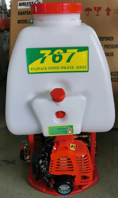 20L 25L agriculture knapsack gasoline 767 sprayer with 2 stroke engine