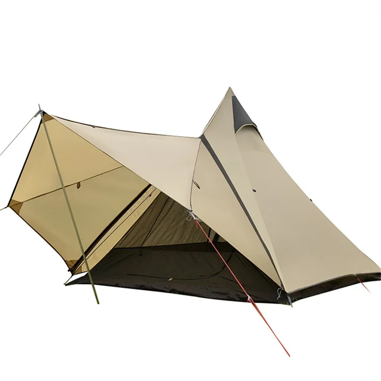 Manufacturer outdoor camping Hiking Equipment Windproof folding tents 3 4  persons Factory wholesale