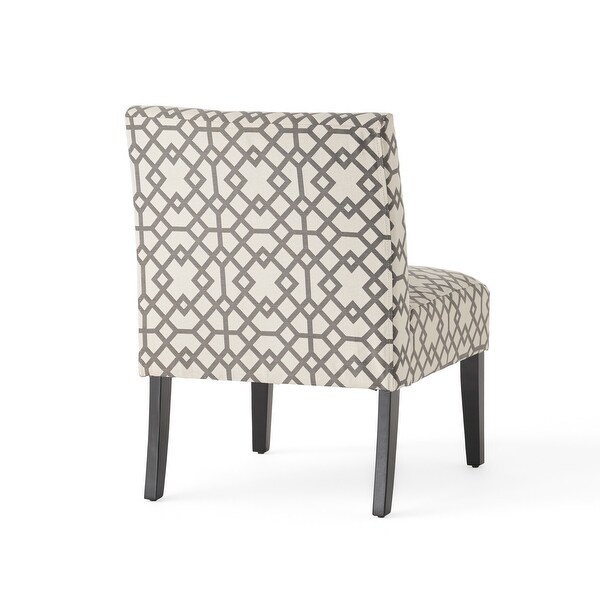 Kassi Geometric Pattern Accent Chair by Christopher Knight Home - 22.50 L x 29.50 W x 32.00 H