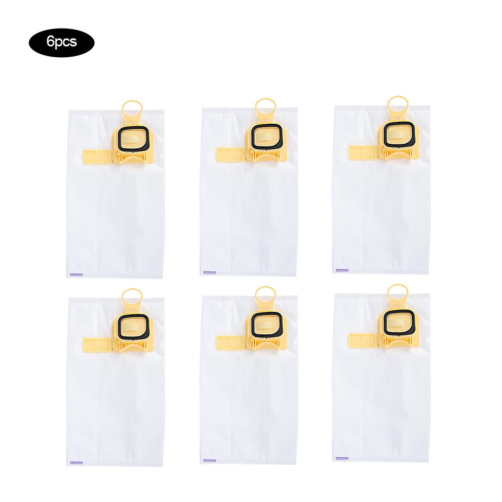 Vacuum Bag， Efficiency Dust Bag Vacuum Dust Bags Fine Fiber Cloth Material， 6 Pcs， Replacement Accessory Fit For Vk140 Vk150