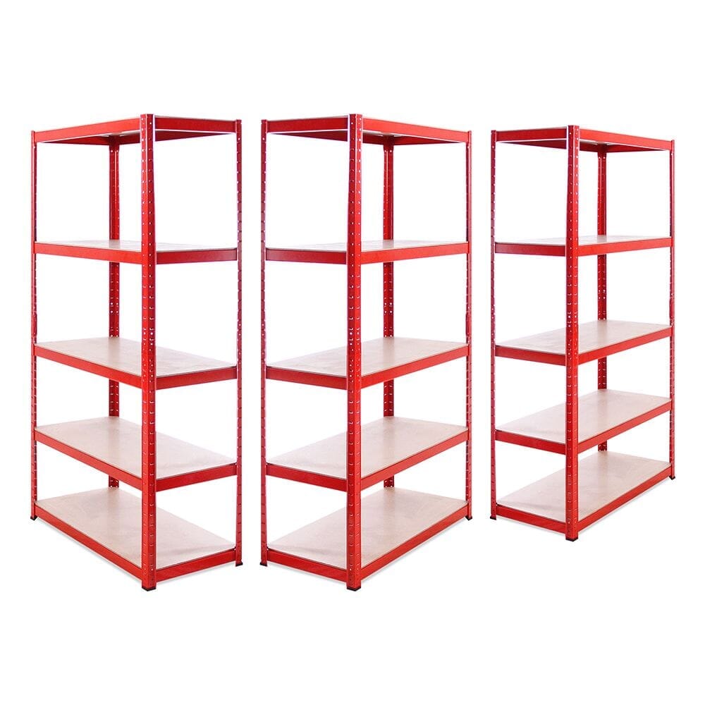 5 Tier Heavy Duty Boltless Shelving Unit (set of 3)