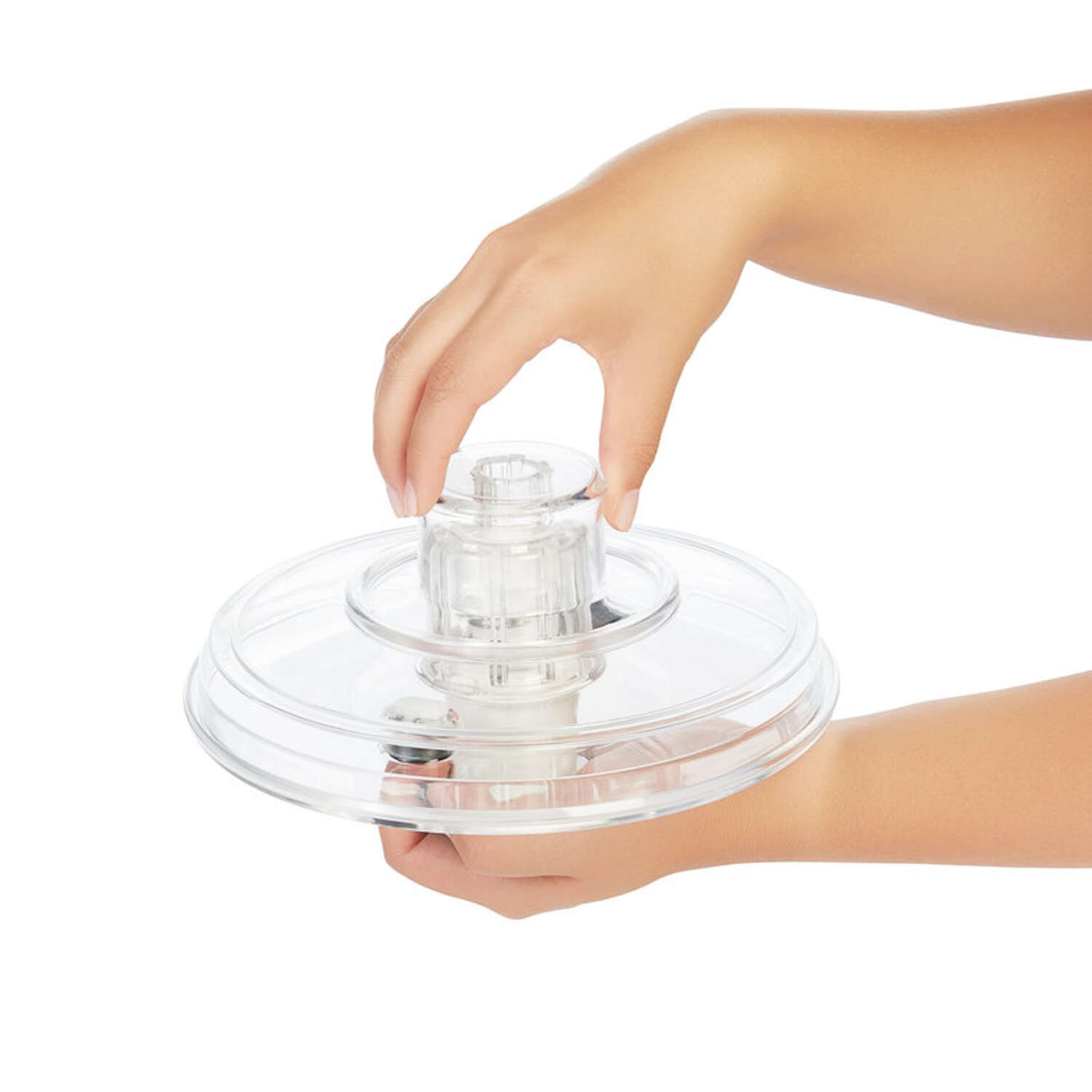 OXO Good Grips Clear/White Plastic Salad Spinner