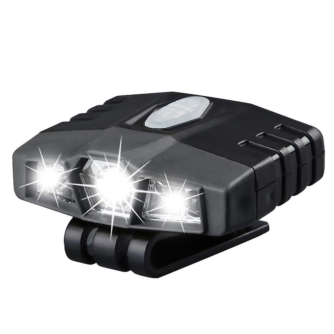 Ultra Bright Hands-free Led Clip On Hat Light - Rechargeable 150 Lightweight Spotlight Waterproof C