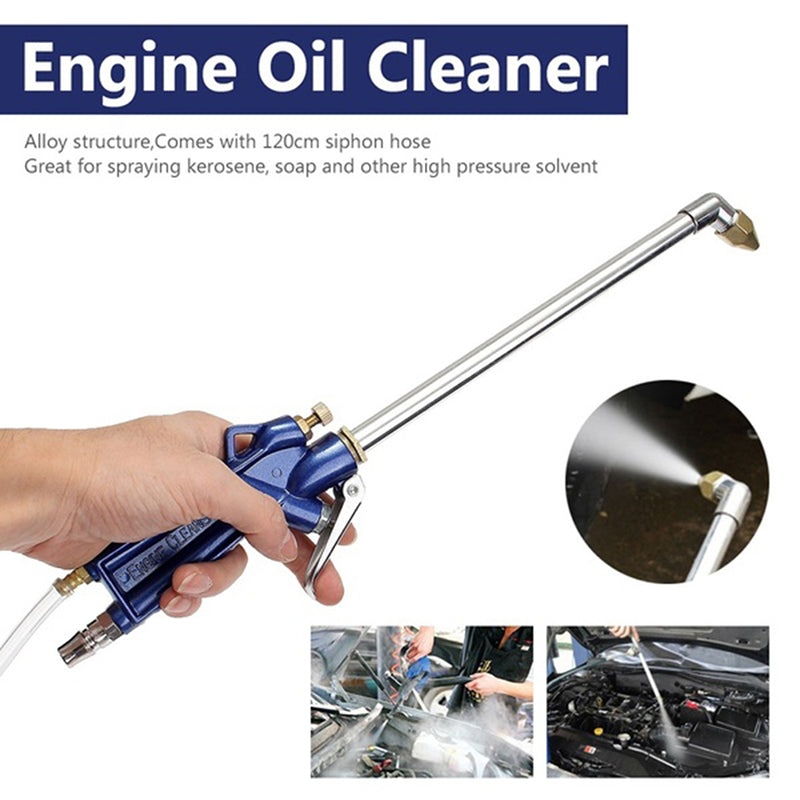 Air Power Siphon Engine Oil Water Cleaner Gun Cleaning Degreaser Pneumatic Tool