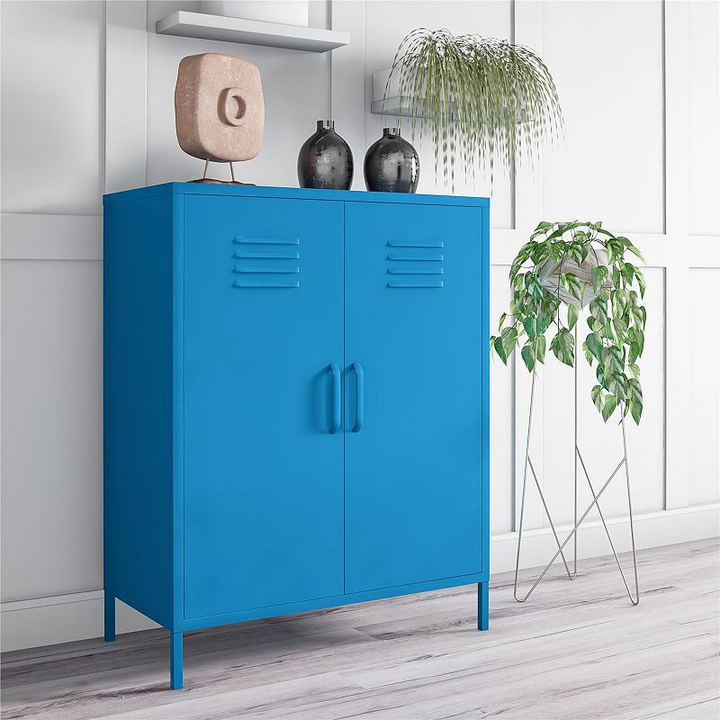 Novogratz Cache 2-Door Locker Storage Cabinet