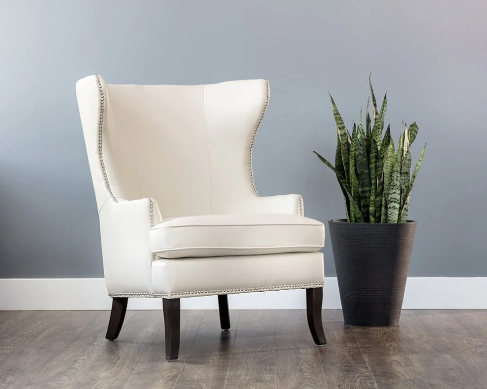 Isano Lounge Chair  Castillo Cream   Contemporary   Indoor Chaise Lounge Chairs   by Virgil Stanis Design  Houzz