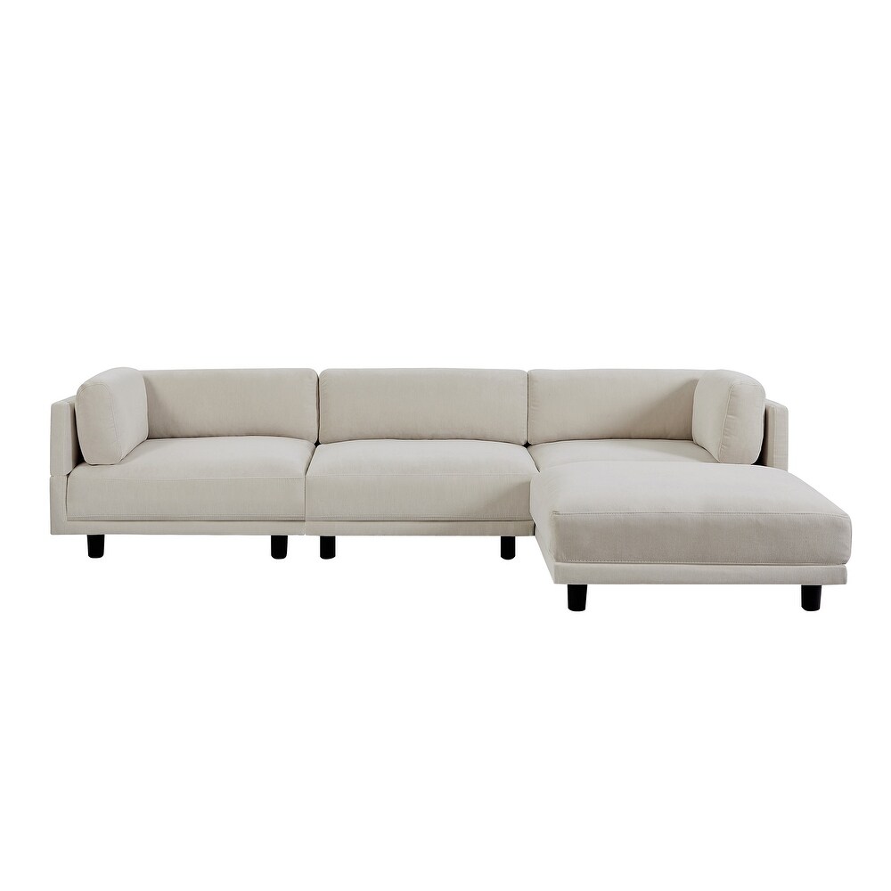 Upholstery Convertible Sectional Sofa  L Shaped Couch