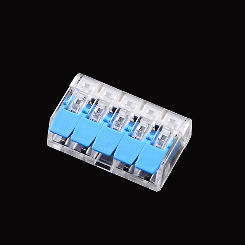 Born Pretty 10pcs/lot  Mini Fast Wire Connector Universal Wiring Cable Connector Push-in Conductor Terminal Block Sj-412/413/414/415