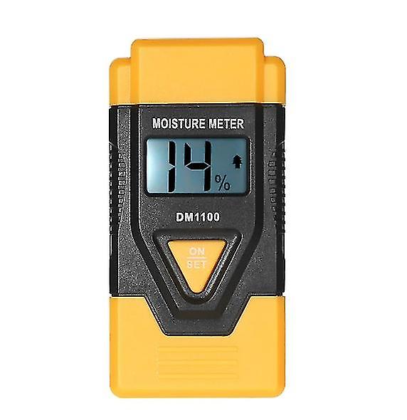 Led Concrete Humidity Meter 3in1 Digital Wood Cardboard Mixed Soil Moisture Meter Hygrometer Density Detector