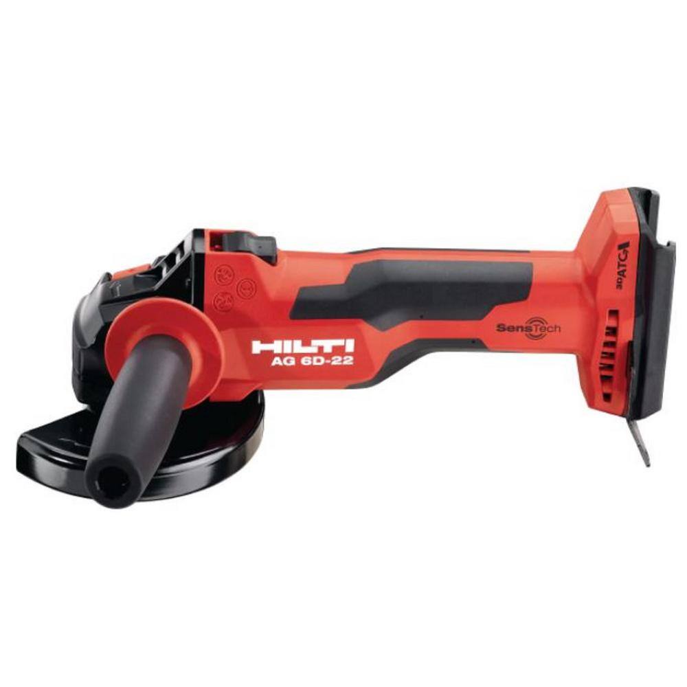 Hilti 22-Volt NURON AG 6D ATC Lithium-Ion 5 in. Cordless Brushless Angle Grinder (Tool-Only) 2215472