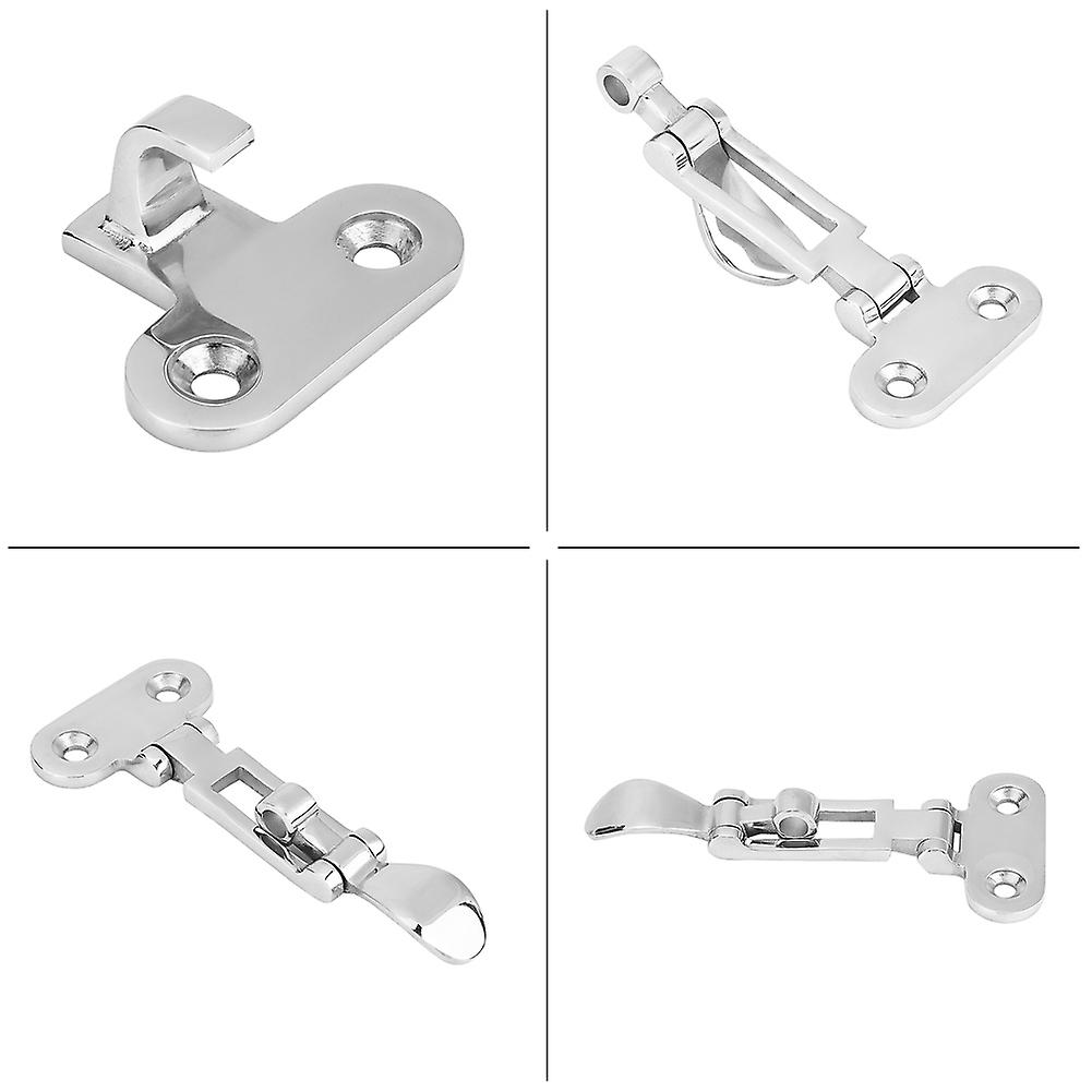 4.5 Inch Stainless Steel Boat Marine Locker Hatch Anti Rattle Latch Fastener Clamp