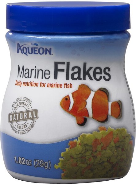 Aqueon Marine Flaked Fish Food